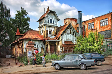 Дом купца Лужина до ремонта, Кимры, Тверская область