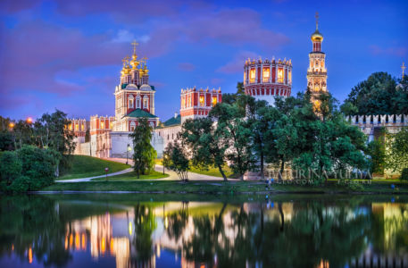 Храмы и башни Новодевичьего монастыря, Москва