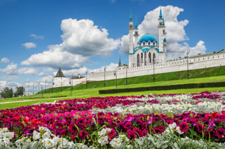 Цветочный рай, Казанский Кремль, Казань