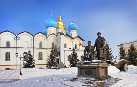 Благовещенский собор и памятник зодчим, Казанский Кремль, Казань