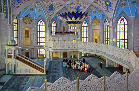 Интерьер мечеть Кул-Шариф, Казанский Кремль, Казань