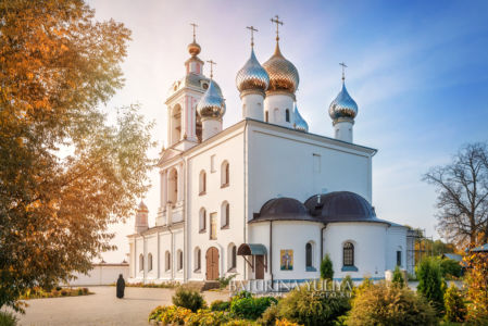 Никольская церковь, монастырь Животворящего Креста, с. Антушково, Ивановская обл.