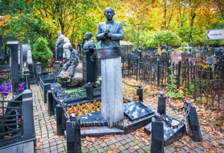 Дирижер Калинин Николай Николаевич, могила, Ваганьковское кладбище, Москва