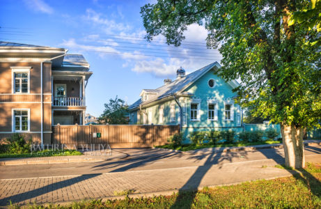Жилые дома на улице Маяковского, Вологда