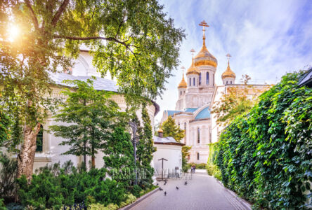 Сретенский монастырь, церковь Новомучеников, Большая Лубянка, Рождественский бульвар, Москва