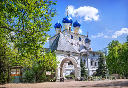 Церковь Казанской иконы Божьей Матери, парк Коломенское, Москва