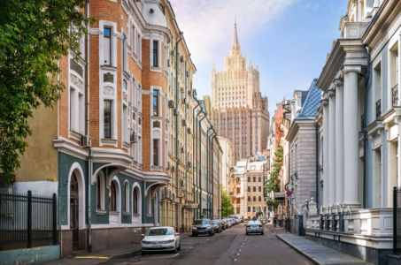 Высотка МИД, Кривоарбатский переулок, Москва