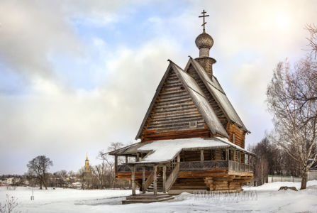 Деревянная Никольская церковь, Кремль, Суздаль