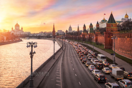 Одностороннее движение, Московский Кремль, Москва