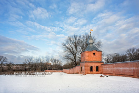 Башня и голубое небо, Христорождественский монастырь, Тверь