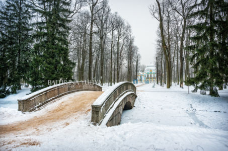 Мост в парке, Царское Село, Санкт-Петербург
