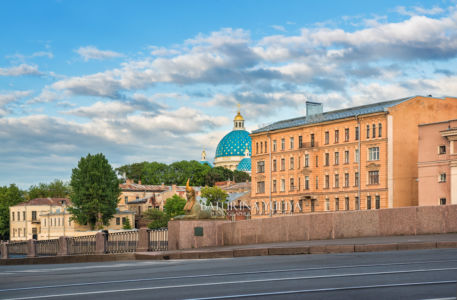 Измайловский собор и сфинкс , Санкт-Петербург