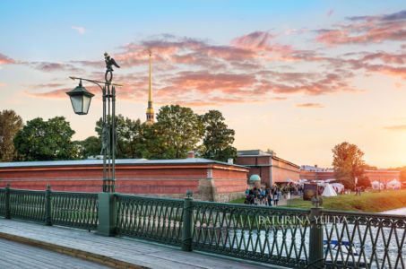 Фонарь Иоанновский мост, Петропавловская Крепость, Санкт-Петербург 