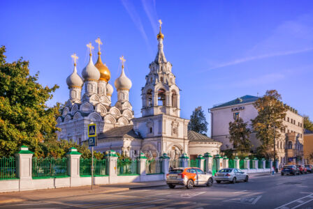 Улица Большая Ордынка, Храм Николая Чудотворца Мирликийского в Пыжах, Москва